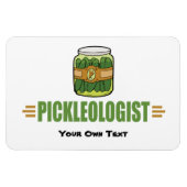 PICKLEOLOGIST Funny Pickle Lovers Magneet (Horizontaal)