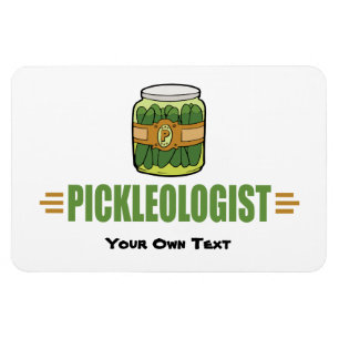 PICKLEOLOGIST Funny Pickle Lovers Magneet
