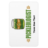 PICKLEOLOGIST Funny Pickle Lovers Magneet (Verticaal)