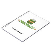 PICKLEOLOGIST Funny Pickle Lovers Notitieboek (Linkerzijde)