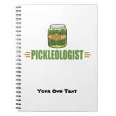 PICKLEOLOGIST Funny Pickle Lovers Notitieboek (Voorkant)