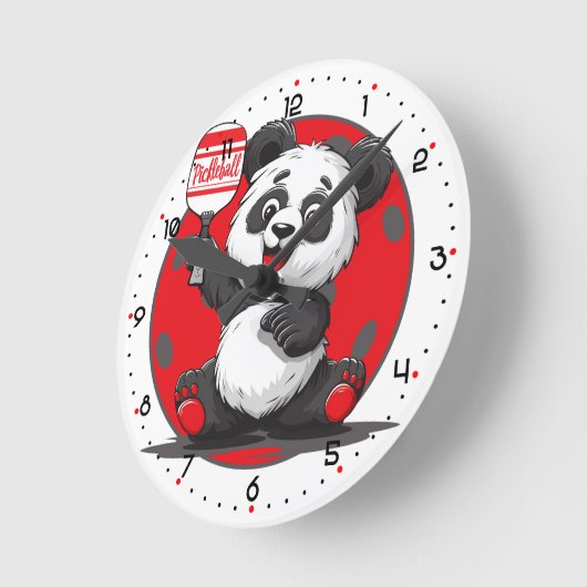 PicklePanda Smash Time Pickleball  Ronde Klok (Hoek)
