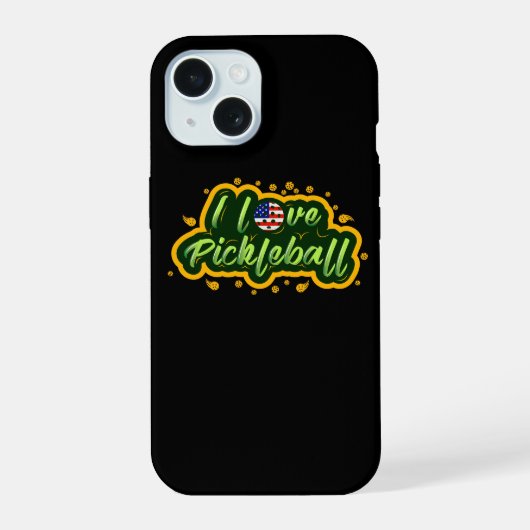 Picklers USA bal - Pickleball Case-Mate iPhone C 15 Case (Achterkant)
