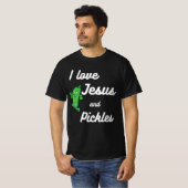 Pickles and Jesus Religious T-shirt (Voorkant volledig)