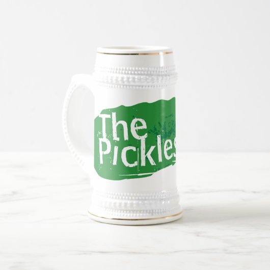Pickles Beer Stein Bierpul (Voorkant links)