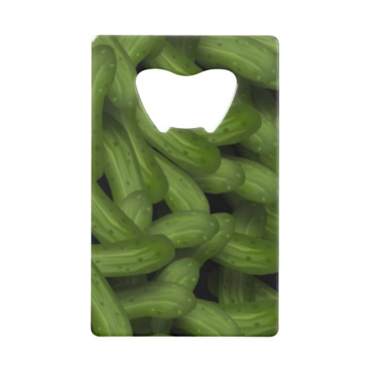 Pickles Bottle Opener Creditkaart Flessenopener (Voorkant)