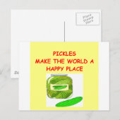 pickles briefkaart (Voorkant / Achterkant)