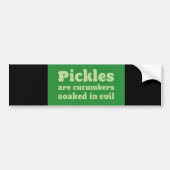 Pickles Bumpersticker (Voorkant)