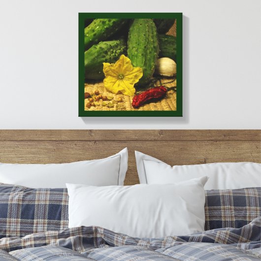 Pickles Canvas Afdruk (Insitu (Slaapkamer))