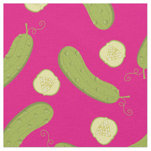 Pickles Cute Food Kinder Pink Girls Stof