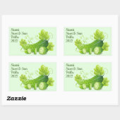 Pickles Design Conserveringslabel Rechthoekige Sticker (Vel)