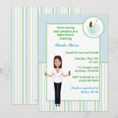 Pickles en ijsje Baby shower Kaart (Voorkant / Achterkant)