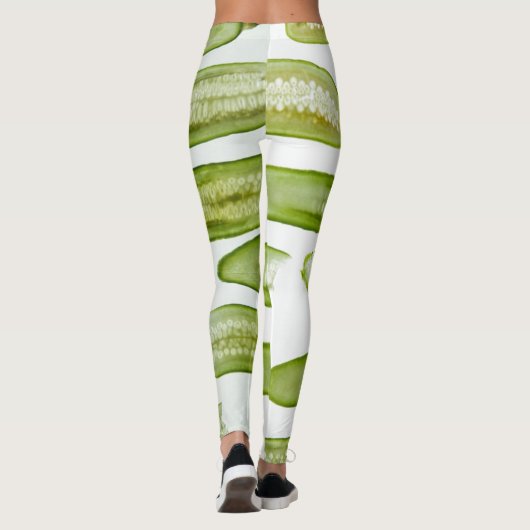 Pickles Green Leggings (Achterkant)