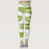 Pickles Green Leggings (Voorkant)