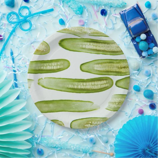 Pickles Green Papieren Bordje (Feest)