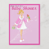 Pickles & Ice Cream Baby shower Post Kaart (Voorkant)