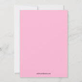 Pickles & Ice Cream Girls Baby shower Kaart (Achterkant)