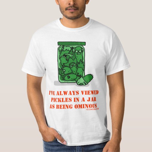 PICKLES IN EEN JAR - ICONOBLASTER T-SHIRT (Voorkant)