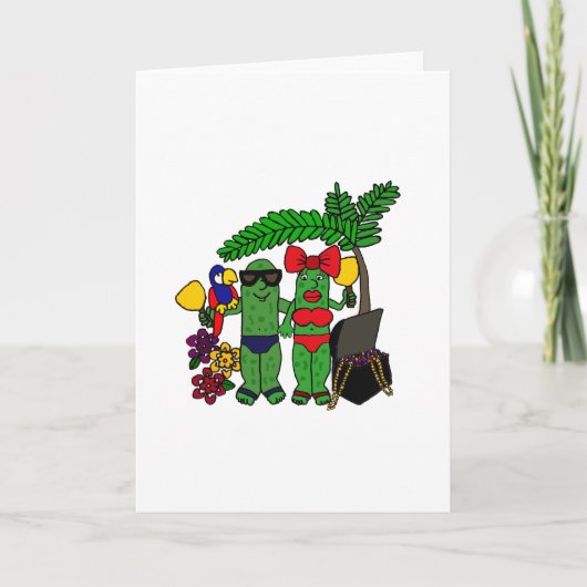 Pickles in het Paradijs Kaart (Voorkant)