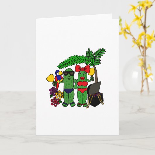 Pickles in het Paradijs Kaart (Gele Bloem)