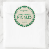 Pickles inblikpot label modern (Tas)
