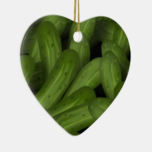 Pickles kerstversiering keramisch ornament (Rechts)