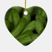 Pickles kerstversiering keramisch ornament (Achterkant)