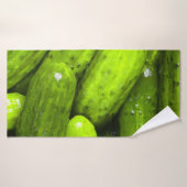 Pickles Love Green Pickles Badhanddoek (Badhanddoek)