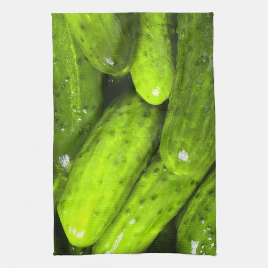 Pickles Love Green Pickles Theedoek (Verticaal)