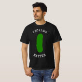 PICKLES MATTER NATIONAL PICKLE DAY FUN DILL PICKLE T-SHIRT (Voorkant volledig)