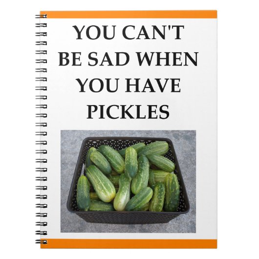 PICKLES NOTITIEBOEK (Voorkant)