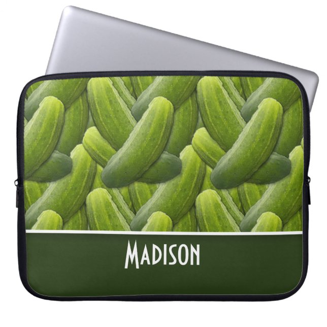 Pickles; Pickle Pattern Laptop Sleeve (Voorkant)