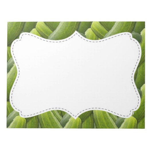 Pickles; Pickle Pattern Notitieblok (Voorkant)