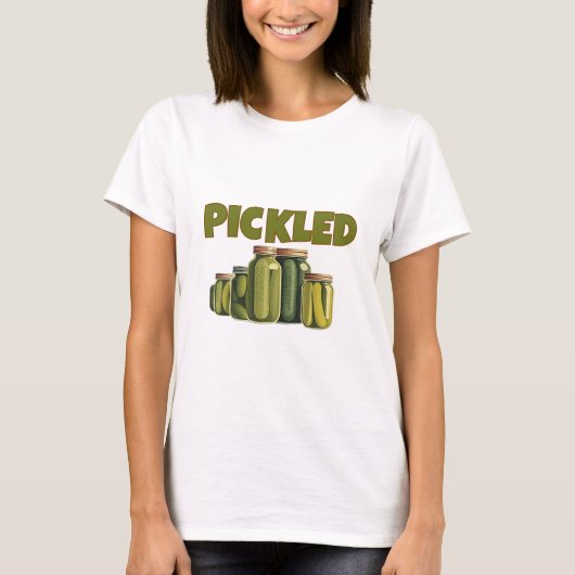 Pickles potjes grappigT-Shirt T-shirt (Voorkant)