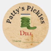 Pickles Product Round-Stickers Ronde Sticker (Voorkant)