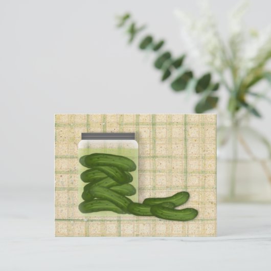 Pickles Recipcard Briefkaart (Staand voorkant)