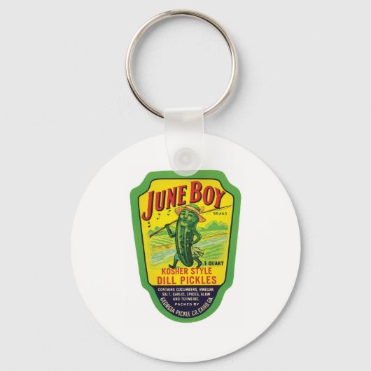  Pickles voedseletiket Sleutelhanger (Voorkant)