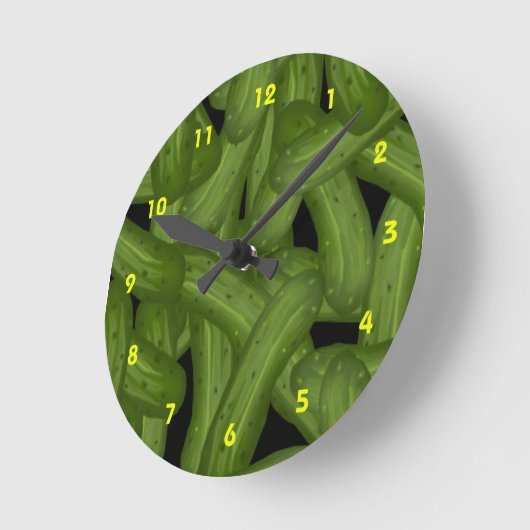Pickles Wall Clock Ronde Klok (Hoek)