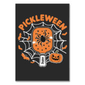 Pickleween Grappig Spooky Halloween Pickleball Spo Kaart (Voorkant)