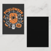 Pickleween Grappig Spooky Halloween Pickleball Spo Notitiekaartje (Voorkant / Achterkant)