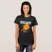 Pickleween Halloween Pickleball Kostuum Halloween T-shirt (Voorkant volledig)