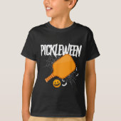 Pickleween Halloween Pickleball T-shirt (Voorkant)
