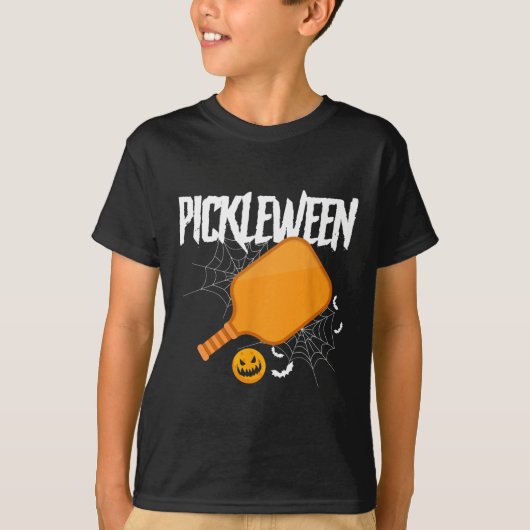 Pickleween Halloween Pickleball T-shirt (Voorkant)
