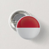 Pickmarkering voor Indonesië Ronde Button 3,2 Cm (Voorkant /achterkant)