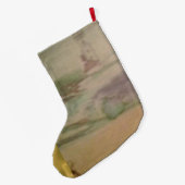 Picknick aan de kust grote kerstsok (Achterkant (Hangend))