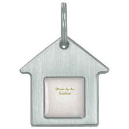 Picknick aan de zeekant Hartrol Huisdieren Naamplaatje