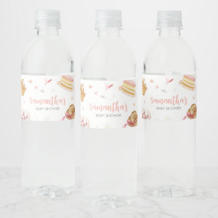 Picknick Baby Brunch Baby shower Waterfles Etiket