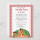 Picknick Barbecue Grillfeest Barbecueën Kaart (Voorkant)