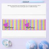 Picknick BarBQ Feest BBQ Douane Candy Bar Verpakki Flyer (Enkel)