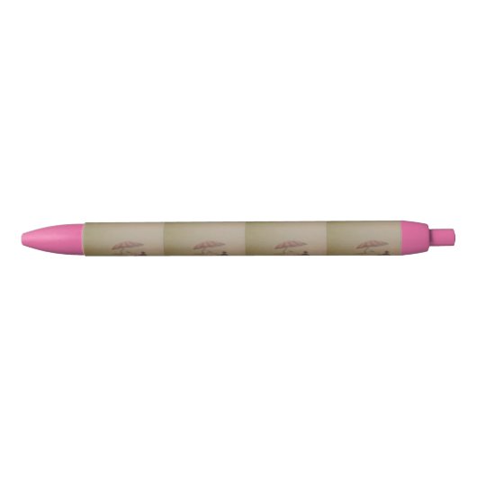 Picknick bij de zee Een picknick hebben Blauwe Inkt Pen (Voorkant)